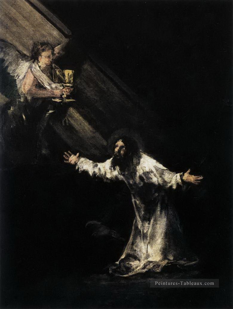 Le Christ sur le Mont des Oliviers Francisco de Goya Peintures à l'huile